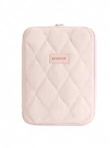 1pc Minimalist Padded Diamond Lattice Tablet Sleeve Soft Shockproof Electronics Organizer Protective Storage Bag For Students School College Travel Essentials Perfect Gift For Students Office Desktop Supplies Essential For The Start Of School - Multiple Styles - View 14