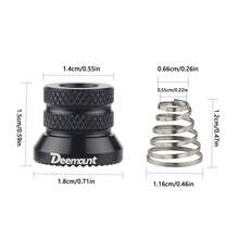 1pair Bicycle Hub M5 Nut With Stainless Steel Springs Aluminum Alloy Quick Release Axle Bolt Universal Bicycle Replacement Quick Release Lever Nut Hub For Mountain Bike And Road Bike - One Size Fits All - View 2