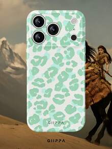 GIIPPA 1件白色底色薄荷綠豹紋設計手機殼，適用於Phone 17 Pro Max，兼容Phone 16 Pro Max、15 Pro Max、14 Pro Max，韓系高端時尚趣味手機殼，兼容11/12/13/14/15/16 Pro Max Plus，優雅設計男女皆宜，送給女友的聖誕節、情人節、復活節、婚禮季和生日完美禮物！ - 薄荷綠 - 查看 7