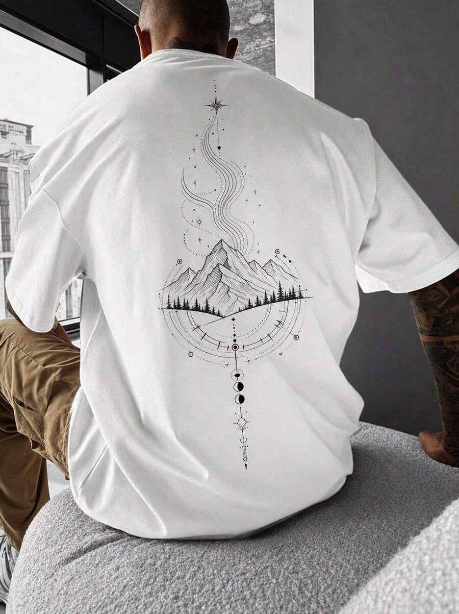 Men T-Shirts - 白10 - 查看 1