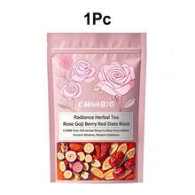 Goddess Rejuvenating 18-Herb Tea: A Blend Of Eighteen Natural Ingredients, Including Rose, Longan, Red Dates, Goji Berries, Poria Cocos, And Barley. Perfect For Office, Wellness, And Travel. A Special Valentine'S Day Gift For Friends. - 1 Bag (15 Tea Sachets) - View 8