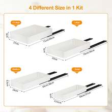Slide Out Organizer - White - View 9