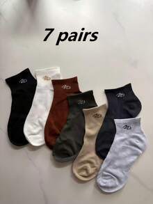 Men's New Multi-Color Minimalist Line Geometric Pattern Casual Low-Top Shallow - Multicolor - View 4