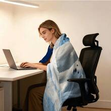 1件波西米亞風法蘭絨毯，夏季毯，床毯，露營毯，沙灘毯，披毯，多用途柔軟涼感毯 - 彩色 - 查看 42