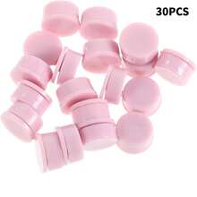 30pcs Mini Plastic Swivels, Rotating Axis Accessories For Scrapbooking, Jewelry Making, DIY Crafts - 360° Smooth Rotation Axis, Suitable For Projects, Scrapbooking, Jewelry Making And Nail Art Decoration - Colorful Plastic Swivels, Suitable For Mini Loopty Loops And Paper Cards - Multicolor - View 7