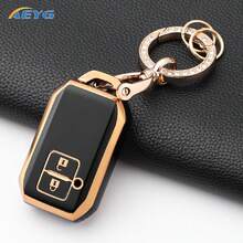 時尚 TPU 汽車遙控鑰匙保護套，適用於 Suzuki Ertiga、Swift、Wagon、R，2 按鈕防摔保護殼，適合無鑰匙遙控配件 - 鈴木C款 - 查看 16