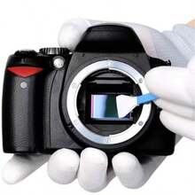 6-In-1 Camera Cleaning Kit, Suitable For Camera, Laptop Screen, Keyboard, Includes Air Blower, Lens Cloth, Sensor Cleaning Tool, Dust Cleaning Pen, Lens Cleaning Brush, Multi-Function Cleaning Set - View 8