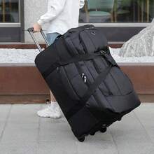 Rolling Travel Bags - Black - View 4