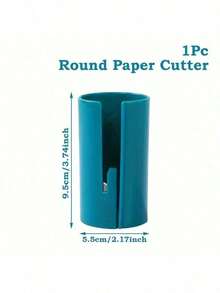 1pc Wrapping Paper Cutter, Holiday Party Cutting Tool, Paper Cutting Sliding Tool Set, Valentine's Day Gift Wrapping Cutting Supplies, Suitable For Handmade Crafts, Birthday Gift Wrapping, Gift Wrapping Rolls, Halloween, Christmas, Birthday Party And Other Occasions. - Multicolor - View 10