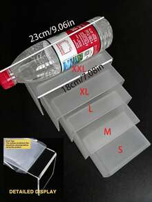 Thick Transparent U-Shaped Multi-Tier Dessert Display Rack, Food Display Shelf, Multipurpose Transparent Storage Rack (Can Be Used To Display Small Figurines And Perfumes), Cosmetic Storage Rack, Cake Display Cabinet - Clear - View 12