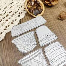3D Card Cutting Die Flower Birthday Waterfall Flap Shutters Card Embossing Metal Dies Cut For DIY Scrapbooking Album Decorative Paper Crafting Card Making - MC1492 - View 5