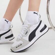 PUMA R78 Classic Retro Mesh Lightweight Low-Top Casual Shoes Unisex White - White - View 2