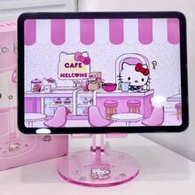 SANRIO Slouchy Person Multi-Function Desktop Adjustable Foldable Tablet Universal Kitty Phone Holder Book Stand Height Adjustable - Support - View 4