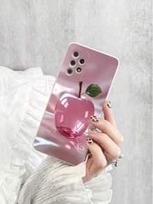 حافظة هاتف مقاومة للسقوط بحافة مستقيمة وثقب دقيق مطلي P14 Pro Max 3D P13 كرتوني P11 مطلي P12 مقاومة للسقوط كرتوني متوافقة مع P15, P16, P16 Pro Max - متعدد الألوان - مشاهدة 3