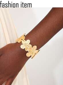 4 piezas Anillos para el brazo superior de mujer, brazaletes de estilo minimalista, anillos de brazo ajustables en espiral - D006-1 - Ver 4
