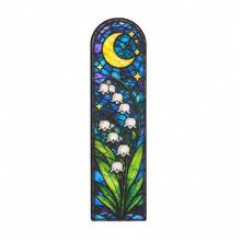 Painted Glass Floral Acrylic Bookmark, Fashionable Artistic Reading Accessory, Unique And Charming Appearance, Suitable For Birthday, Mother's Day, World Book Day And Various Festivals, Ideal Gift For Women And Female Book Lovers - One Size - View 14