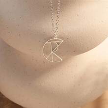 Custom Name Necklace - Stainless Steel Personalized Women's Jewelry, Elegant Geometric Design, Mother's Day Valentine's Day Gift, Suitable For Daily Wear - Multicolor - View 7