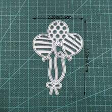 Metal Heart-Shaped Balloon Cutting Die Hollow Template Steel Stamp Mold Suitable For Valentine's Day Card Making And Handmade Decoration - Silver - View 9