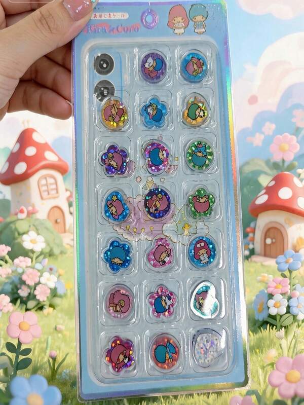 These High-Quality, Visually Stunning Acrylic Stickers Are Perfect For Decorating Smartphones, Laptops, Suitcases, Cups, Skateboards, And Guitars. They Are Ideal For Everyday Use, Children's Birthday Gifts, Back-To-School Supplies, Travel Accessories, And Decorating Rooms For Young People
