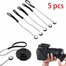 5/3pcs Lens Cap Lanyard/Anti-Loss Rope. Suitable For DSLR, Digital Camera, Mirrorless Camera, Instant Camera - Camera Accessories|Lens Accessories - View 9