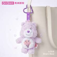 Care Bears 15cm 毛絨鑰匙圈包飾填充娃娃 背包掛飾 填充娃娃禮物 卡通動漫裝飾鑰匙圈配件 - 彩色 - 查看 10
