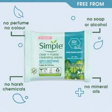 Simple Protect 'N' Glow & Daily Detox Matte Wipes 6-Pack - Standard Packaging - View 2