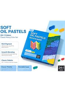 Silky Rich Color Oil Pastel Sticks, High Pigment, Easy Layering, Hand-Drawn Doodle Painting Set - New Colorful Oil Pastels - View 5