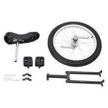YIYIBYUS Adjustable Exercise Unicycle 18inch Outdoor Unicycle One Wheel Bike - Black - View 8