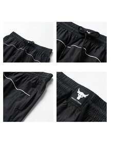 Under Armour Women's Sports Long Pants Pjt Rck Brahma Pant-BLK Woven Drawstring Cuffed Casual Fitness Running Workout 1373593-002 - Black - View 10