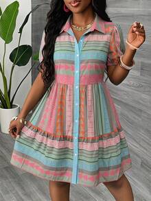 Vestidos midi para mujer - Multicolor - Ver 1