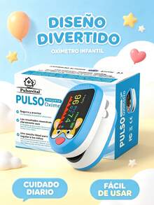Oxímetro de Pulso de Dedo Recargable | Pantalla OLED Dual, 6 Modos de Visualización, Apagado Automático, Ideal para Hogar y Escuelas(azul) - Azul - Ver 2