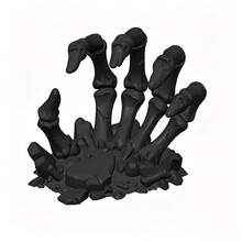 [Dark Fantasy Scene] Skeleton Hand Terrain Accessory, Desktop RPG Wargame Miniature Model, Dark Fantasy Scene Decoration - Multicolor - View 6