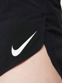 Nike Men's Casual Versatile Printed Colorblock Sports Shorts For Running And Fitness - Black - View 3