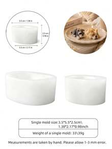 迷你雪納瑞幼犬造型矽膠模具，鬥牛犬手工蠟燭製作工具，柔軟易脫模石膏樹脂肥皂矽膠模，家居裝飾，派對禮物 - 狗狗模具 - 查看 13