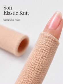 Elastic Breathable Finger Sleeves, Multi-Color Finger Protectors For Thumb Support, Pressure Relief & Anti-Friction, Soft Stretch Hand Care Covers For Writing, Work, Sports, Gaming & Daily Use - Multiple Styles - View 9