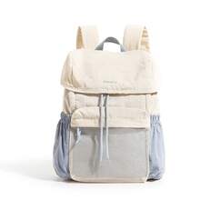 1 pièce Sac à dos de grande capacité pour étudiants pour l'école et les sorties en plein air - Bleu azur - Voir 1