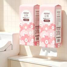 1000 Sheets Hanging Facial Tissues, Wall-Mounted Toilet Paper Napkins, Wet-Resistant Toilet Paper - Multicolor - View 4