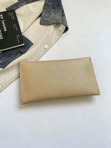 New Envelope Clutch Bag, Large Capacity Casual Fashion Minimalist Korean Style Chic Handbag For Women - Gold - View 10