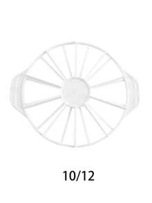 1pc Cake Portion Marker,Slicer Cutter Round Equal Portion Marker Divider Baking Tool White Cake Slicer For Even Slices,Slices Round Cake Slice & Pie Slicer Marker Pie Cutters Cake Divider Cheesecake Cutter Baking Tool - Multicolor - View 12
