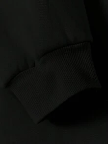 Women Sweatshirts & Hoodies - 黑色 - 查看 5