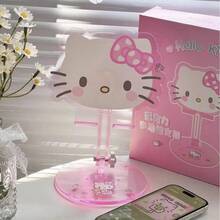 SANRIO Slouchy Person Multi-Function Desktop Adjustable Foldable Tablet Universal Kitty Phone Holder Book Stand Height Adjustable - Support - View 3