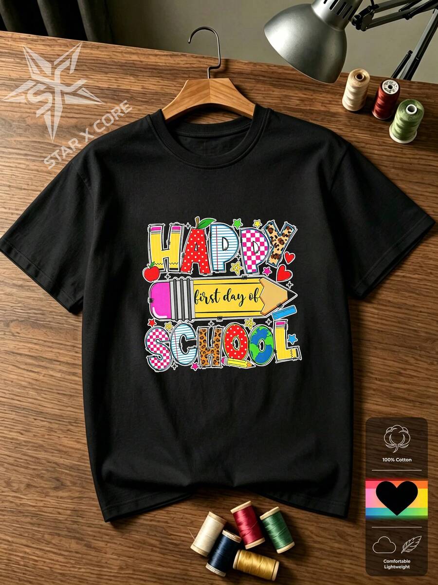 Women T-Shirts - 黑色 - 查看 1