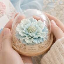 1pc 3D Large Flower Cushion Silicone Mold, Aesthetic Flower Cushion Candle Mold, For Room Decor, Exquisite Pleated Petal Soap Mold, For DIY Handmade, Elegant Large Flower Cushion Pattern, For Desktop Decor Gift - A - View 3
