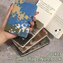 1pc A6 Notebook, Back To School College Essentials High School Supplies 2026-2027 Fall Semester Essentials School Supplies Bulk Oxford Cloth Diary, 200 Pages College Lined Notebook, Portable 5.5x3.7 Inch Pocket Notebook, Durable - Multicolor - View 1