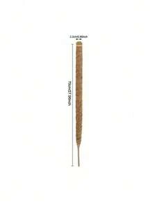 Soporte flexible de poste de musgo, adecuado para plantas trepadoras de interior, plantas en maceta trepadoras, soportes para plantas de interior altas, plantas ornamentales, Monstera, Sansevieria, Philodendron - Palitos de palma de coco - Ver 14
