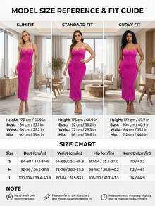 Women Sexy Backless Satin Maxi Dresses Spaghetti Strap Ruched Elegant Evening Wedding Guest Long Formal Dresses - 玫紅色 - 查看 4