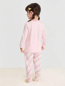 Balabala Tween Girl Thermal Underwear Set 2 Pieces Soft Cotton Long Sleeve Pajama Base Layer For Boys Girls - Red Hue - View 5