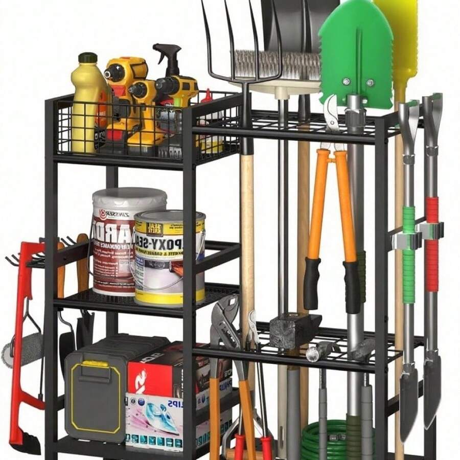 Supports de rangement pour outils de garage - 31 pouces - Voir 1