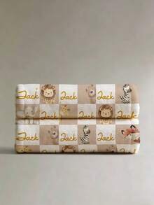1pc Customized Name Blanket, Personalized Bed Blanket, Can Print Name, Cute Blanket, Best K-Letter Blanket, Comfortable Blanket, Home Gift, Birthday Gift, Christmas Gift, Personalized Gift, Gift For Son/Daughter, Gift For Friend - Style 1 - View 7