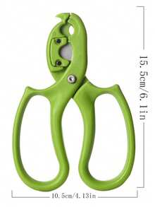 1pc Floral Scissors, 2-In-1 Flower Stem Trimmer, Stainless Steel Gardening Shears, Rose Thorn Stripper, Suitable For Florists, Floral Arrangement Scissors - Multiple Styles - View 12